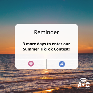 👀 have you submitted your entry yet? You've still got ⌛ 

#AOCWantsYourPOV! Join us on TikTok and #ShareYourSummer point of view - we've got some cool tech prizes up for grabs!

See the prize bucket, meet the judges and get the full contest details at aocinc.org/povyoursummer