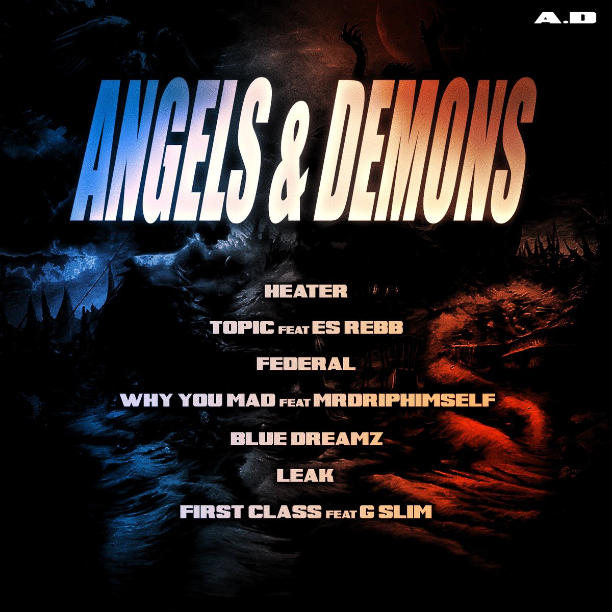 “Angels&Demons 😇👺” OUT NOW ON ALL STREAMING PLATFORMS
, Link in my bio #NolaArtist⚜️💤🇭🇹