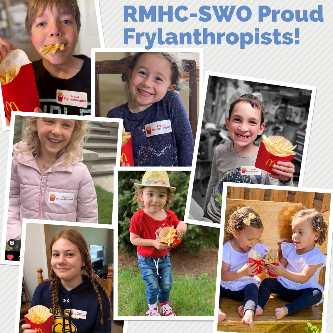 RMHCSWO's tweet photo. Together, we raised over $1.8 million for families with sick children during #FriesForRMHC. Now that's a lot of fries! #HappyFryDayπ #KeepingFamiliesClose #PowerOfCommunity @McDonaldsCanada https://t.co/pzSnTO9UXS