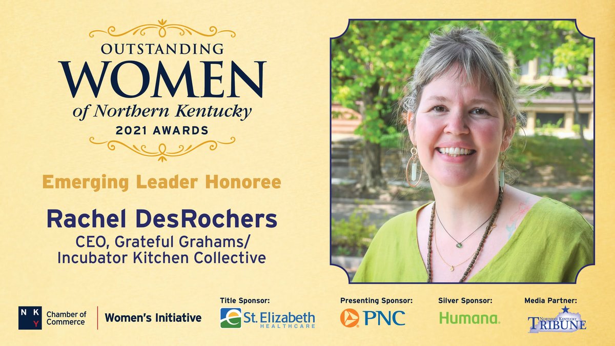 nkychamber's tweet photo. Congratulations to Rachel DesRochers, the 2021 OWNK Emerging Leader Honoree! 

Read about Rachel 👉 https://t.co/jBeY7CdS2P @gratefulrachel 

Register for the celebration at https://t.co/RrwgyuXEU3 https://t.co/DtdCuXgvPj