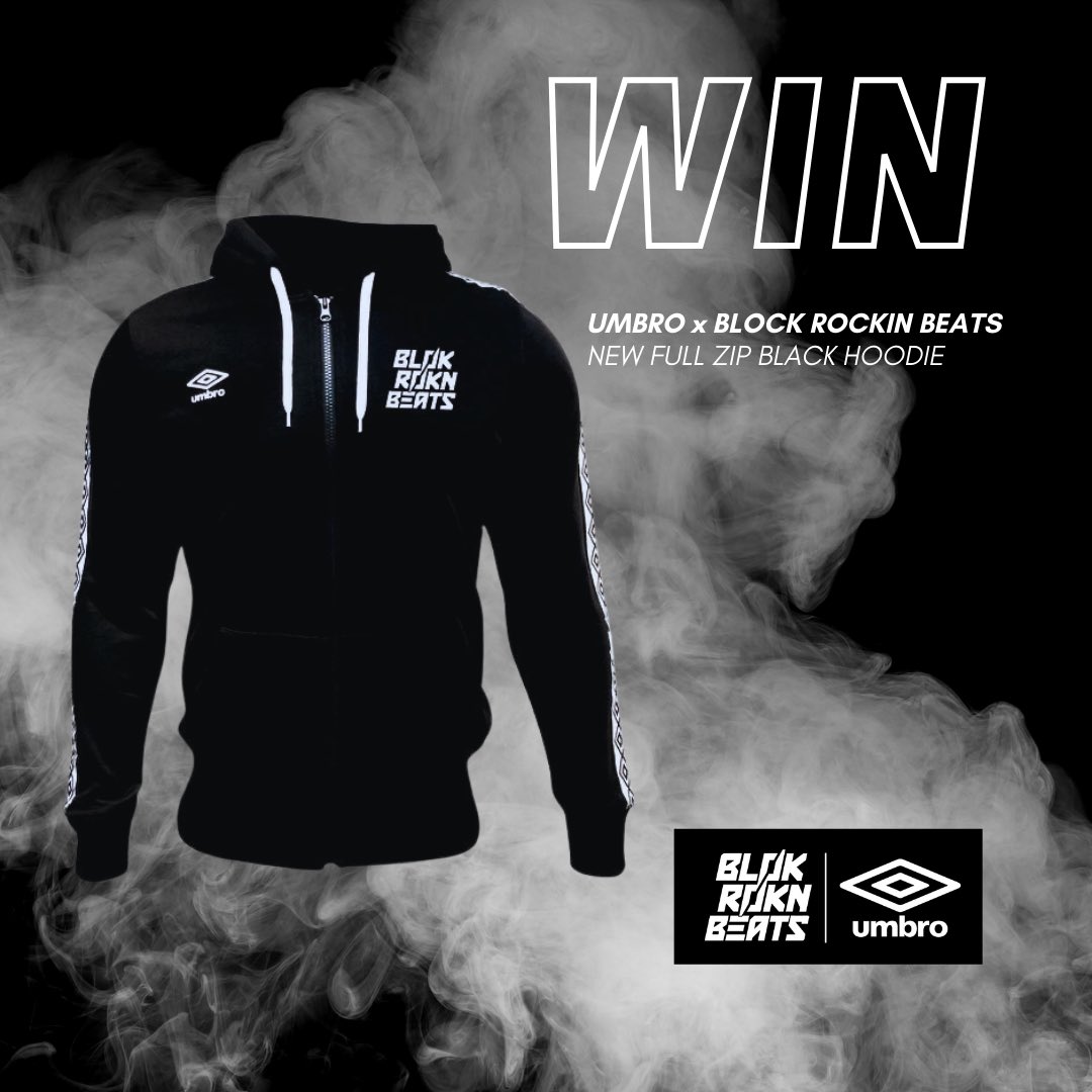 DecPierce's tweet photo. WIN this brand new stunning black 🖤 #BlockRockinBeats @UmbroIreland zip hoodie. All you’ve got to do is RT this or leave #BlockRockinBeats on your tweets tonight and you’ll be in the draw. I’ll announce a winner just before 10pm! Let’s kick off the weekend on @TodayFM with TUNES https://t.co/4vpJsw61EG