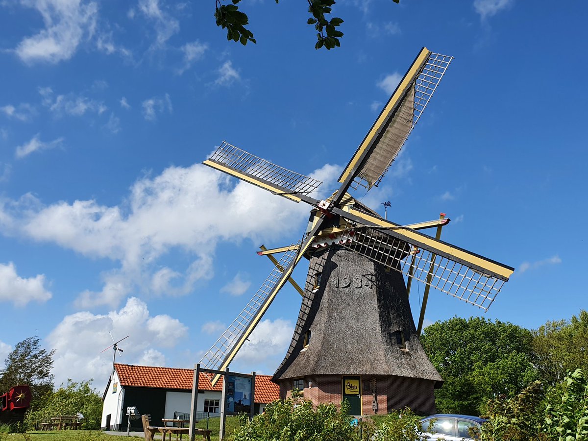 Molen de Vlijt is nog volop in bedrijf deze vrijdagavond!