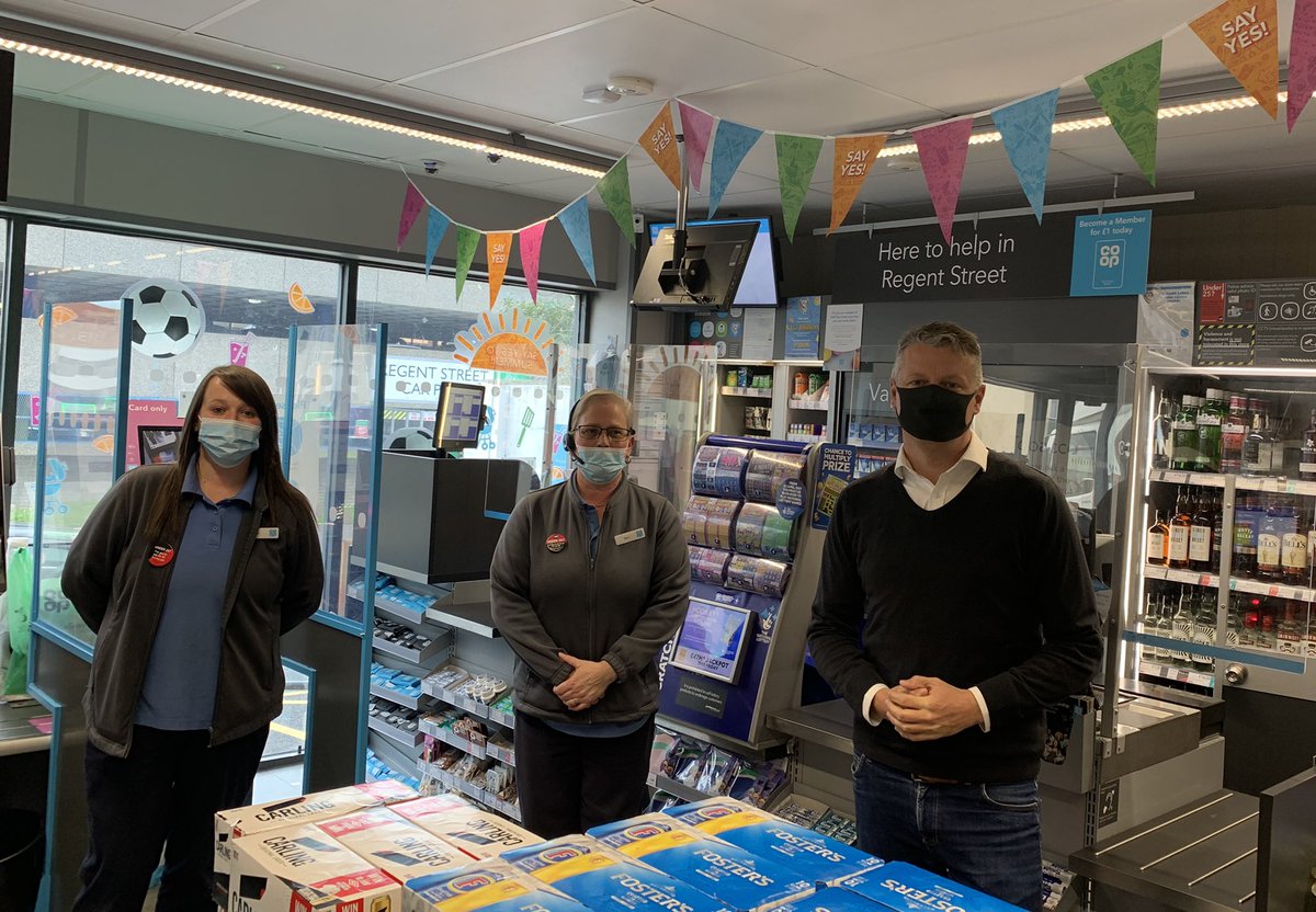 It’s been fantastic that MP Luke Pollard has taken time out to visit the colleagues at our Plymouth Regent Street Store to hear first hand their experiences of violence and abuse whilst at work. #shopkind #coopsouthwest@JoWhitfield_ <a href="/CP_Whitf/">Chris Whitfield</a> <a href="/PeterBatt3/">Peter Batt</a> <a href="/CatherineChatt/">Catherine Chattwood</a>