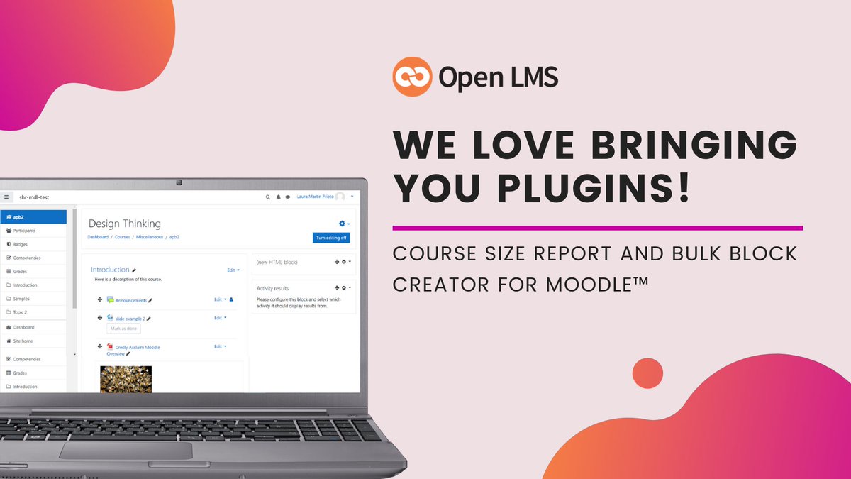 Open_LMS's tweet photo. Our next code drop is here! It is ready for all admins and L&amp;D professionals to freely access, modify, and distribute. 🖥️ https://t.co/UNFr7O2tIZ
#edtech #opensourcesoftware #opensource #plugins #software #eLearning #softwarecode #onlinelearning #digitallearning https://t.co/LkVFVSoEEG