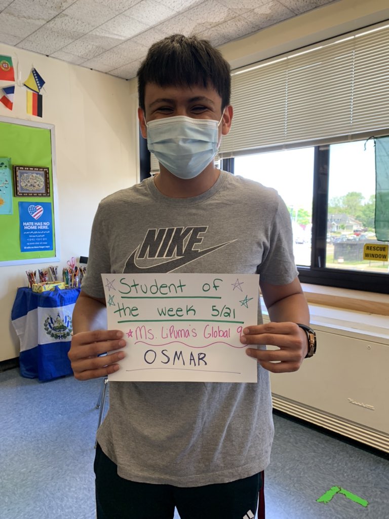 Congrats to Henry and Osmar for winning “Student of the Week!!” #DreamLeadAchieve <a href="/BayShore_SSDept/">Bay Shore Social Studies</a>