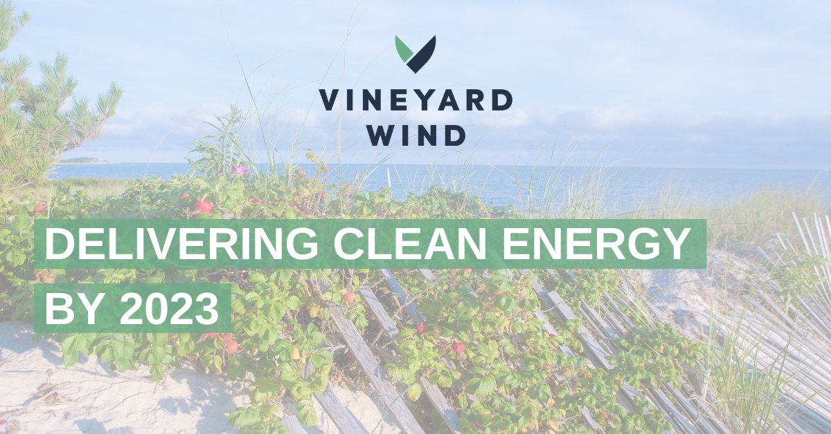 VineyardWindUS's tweet image. How excited are you for #CleanPowerNow? #GreenFuture #CLEANPOWER2023