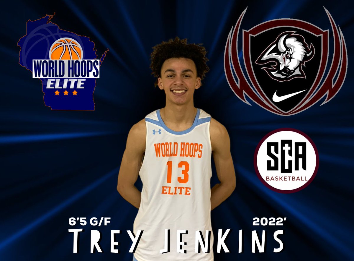 WHE Would like to congratulate Trey Jenkins on his commitment to Sunrise Christian Academy in Wichita Kansas. 

Try will be reclassifying to 22’ class.