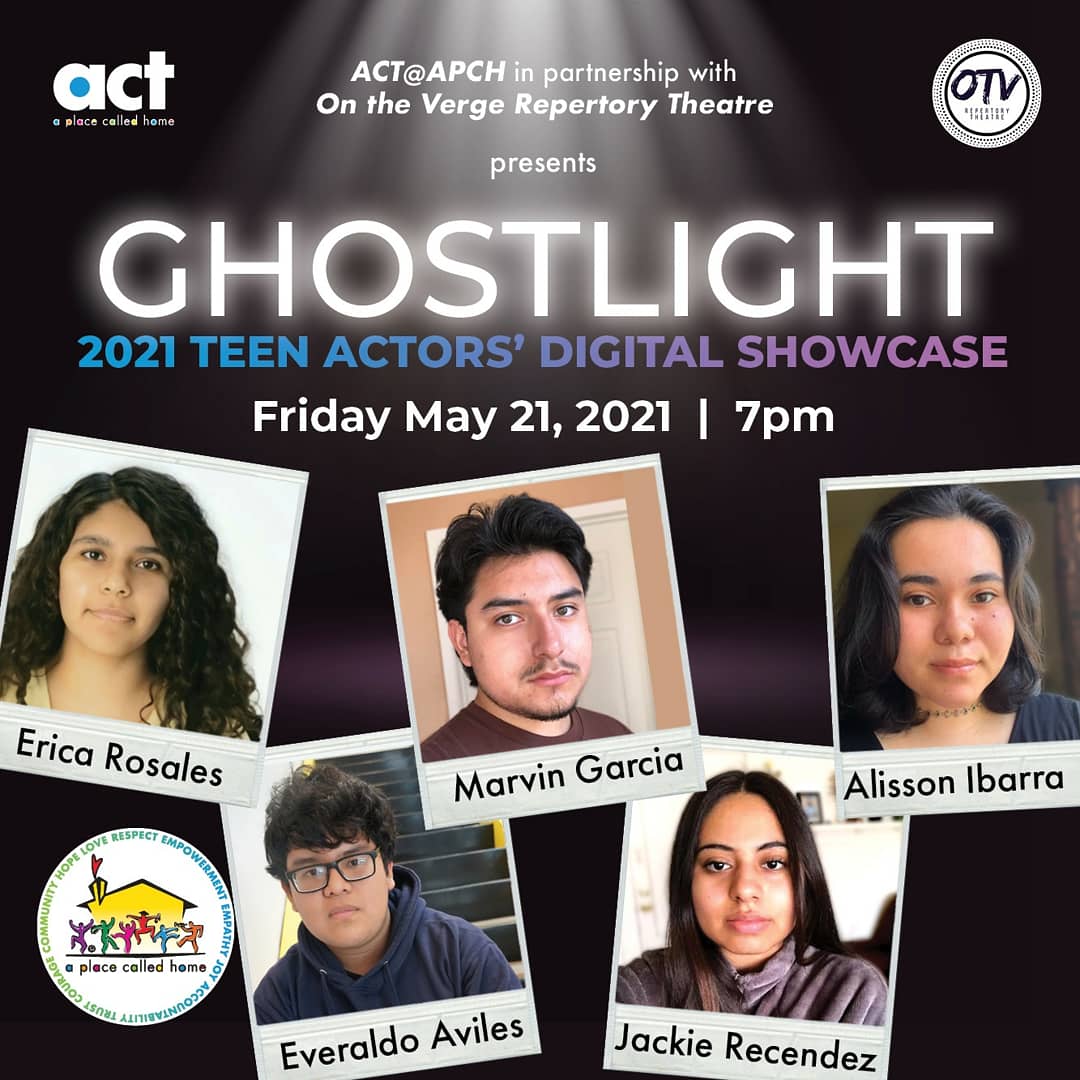 onthevergefest's tweet photo. Tonight is the night!!! We are proud to present Ghostlight, a teen showcase in partnership with A Place Called Home (@apch2830). Join us tonight, Friday, May 21st at 7pm at the link on the flyer. We can't wait to see you there!!! #otvcommunity #otvxapch #otv2021 #apch #act https://t.co/mZ1QEcPkUM