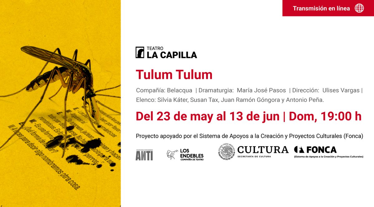 Teatro La Capilla (@LaCapillaTeatro) | Twitter