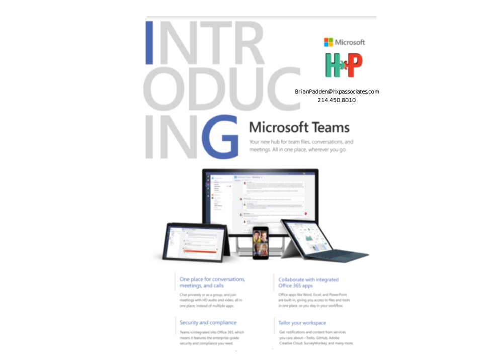 Interested in Microsoft Teams?  We can help!