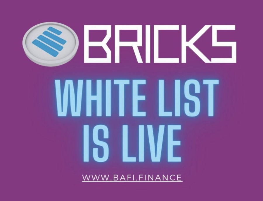 Bafifinancee's tweet photo. BRICK IDO WHITELIST IS LIVE🔥
HOW TO PARTICIPATE IN THE BRICK IDO ON BAFIPAD. 
DATE: 25th May, 2PM UTC 
All interested investors must WHITELIST their wallets on BAFIPAD before the Countdown reaches 0

WHITELIST HERE👉: https://t.co/5piPsWYmpy

TG: https://t.co/VpNsYzJZdz #BSC https://t.co/pRzA9N8s4x