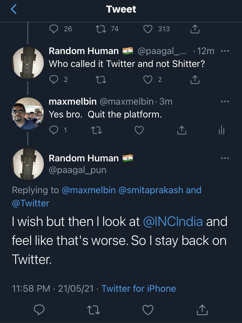 maxmelbin's tweet photo. Meanwhile random Sanghis … https://t.co/oHJC0CpFOt