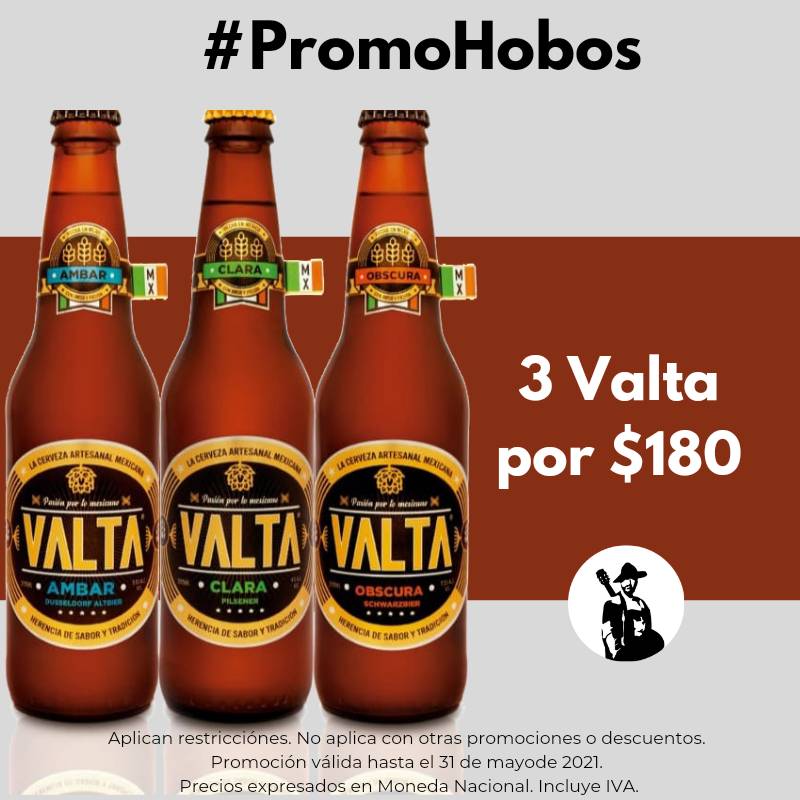 Llévate 3  Valta por $180