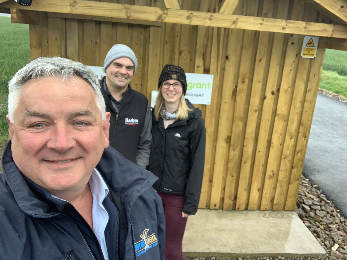 Visited my most northerly clients today to discuss progress towards <a href="/LEAF_Farming/">LEAF</a> LEAF Marque accreditation and was very pleased to come away with amazing eggs from the “Wee egg hoosie” #bonus <a href="/ClaireGrant31/">Claire Grant</a> <a href="/CraigJGrant/">C J Grant</a> <a href="/Alicemidmer/">Alice Mead</a>