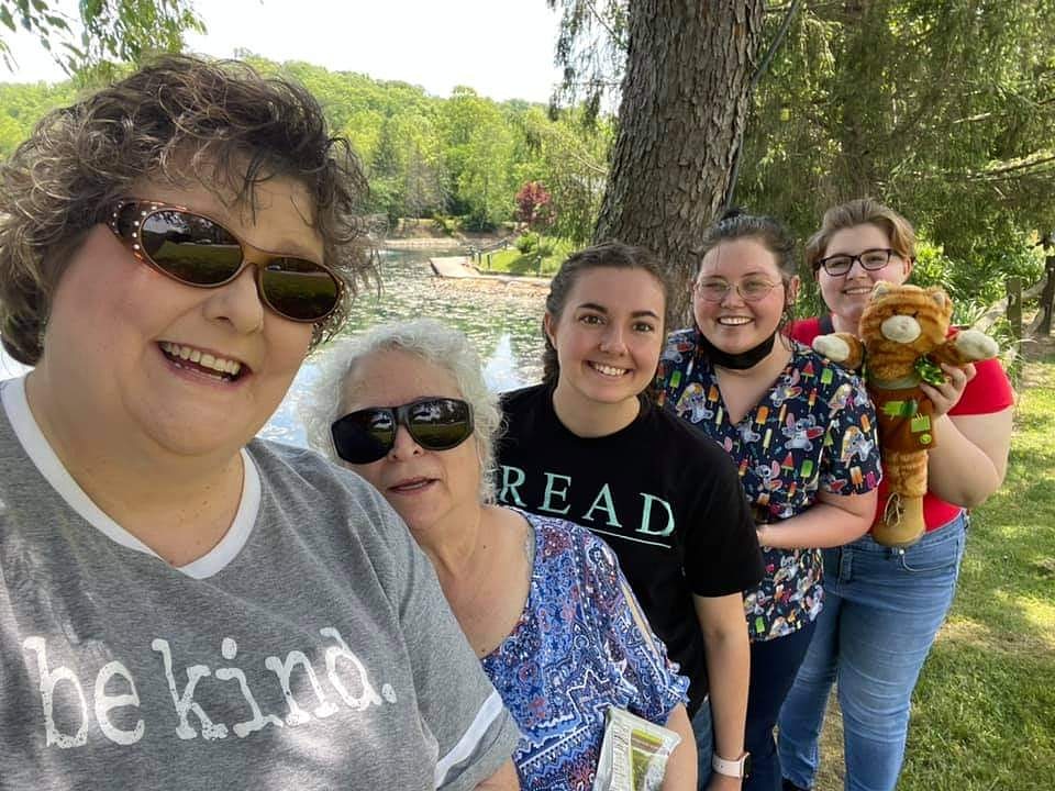 scplwv's tweet photo. It’s the summer of #fieldtripfriday!  We are making videos and taking photos all around the state of WV that will be posted here on Fridays starting June 11. 

Any guess where the Youth Services team is today?  #scplwv  #MeowMeow https://t.co/7Gfs52v8io