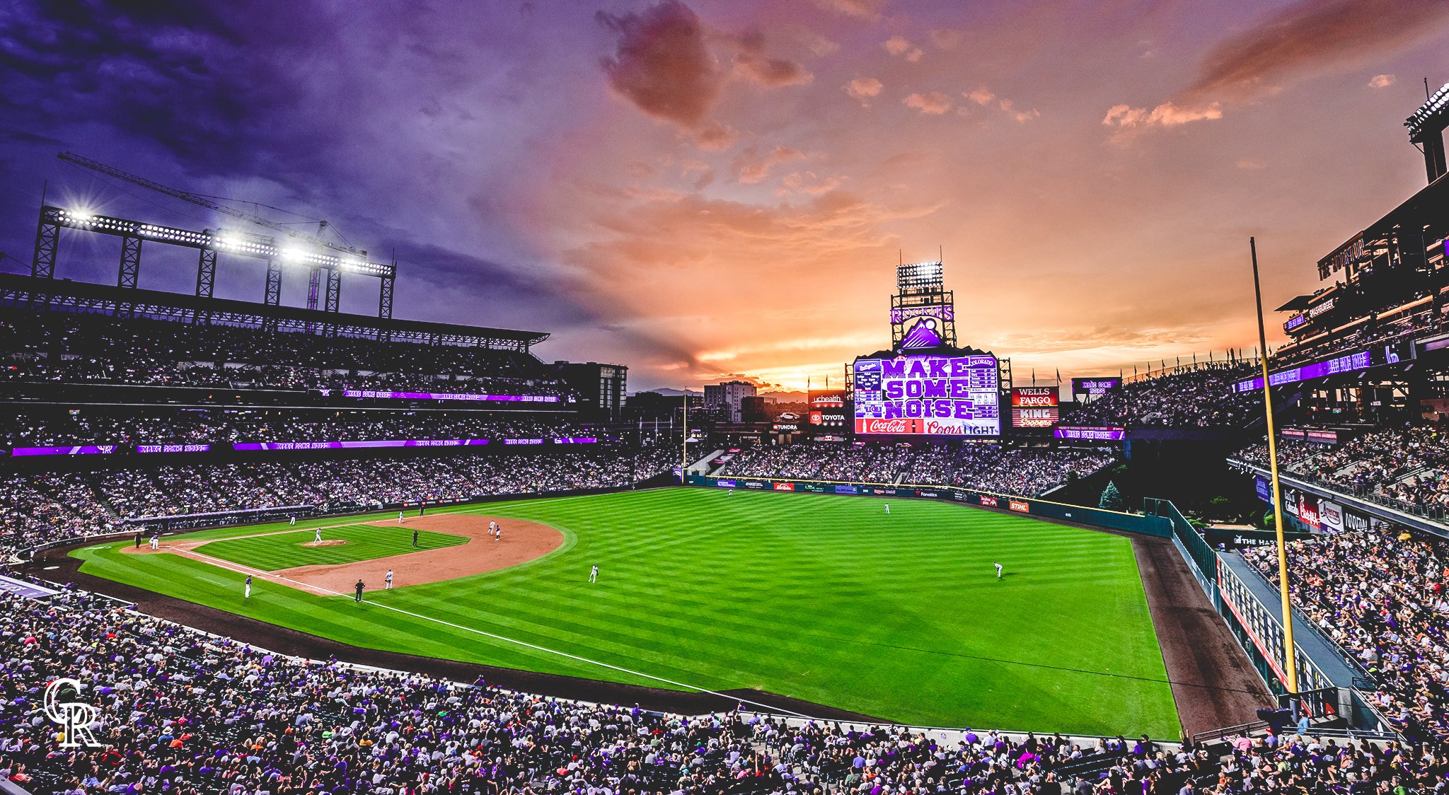 Colorado Rockies on X: Night Games: There's truly nothing like a