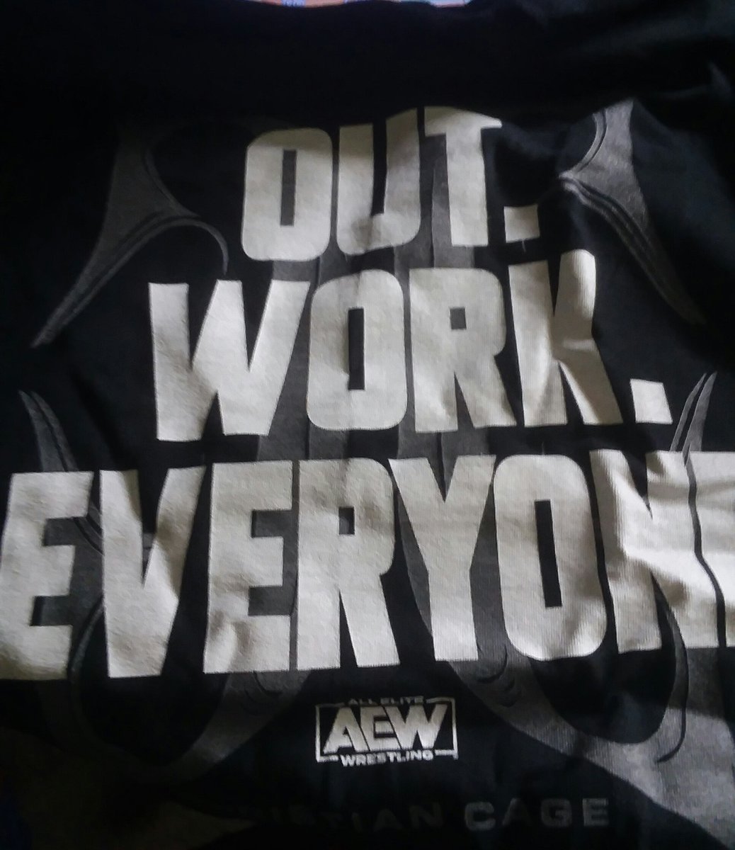 They finally came!  New <a href="/Christian4Peeps/">Jay 'Christian' Reso</a> shirts for me and the kid.