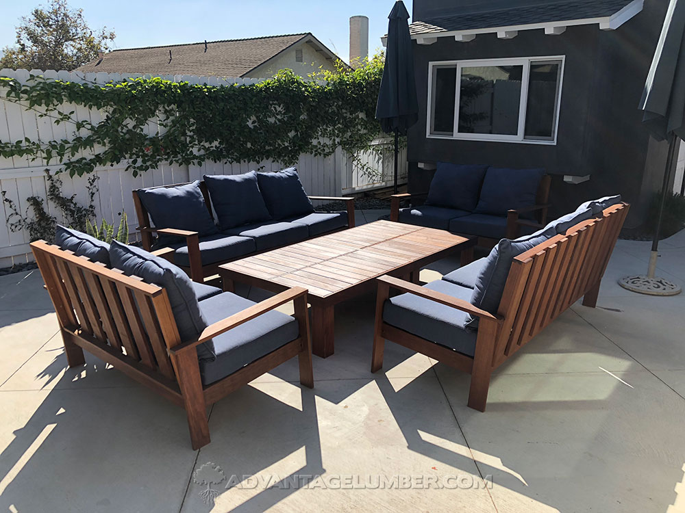 Advantagelumber Com On Twitter This Builder Had Some Ipe Left Over From A Siding Project So He Decided To Build Some Durable Long Lasting Patiofurniture Deckfurniture Ipefurniture Ipewood Woodworking Woodworkingproject Patio Furniture