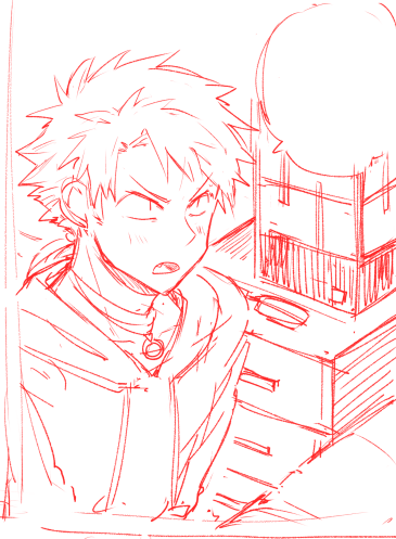 この辺も描きかけてころしてしまったやつ 