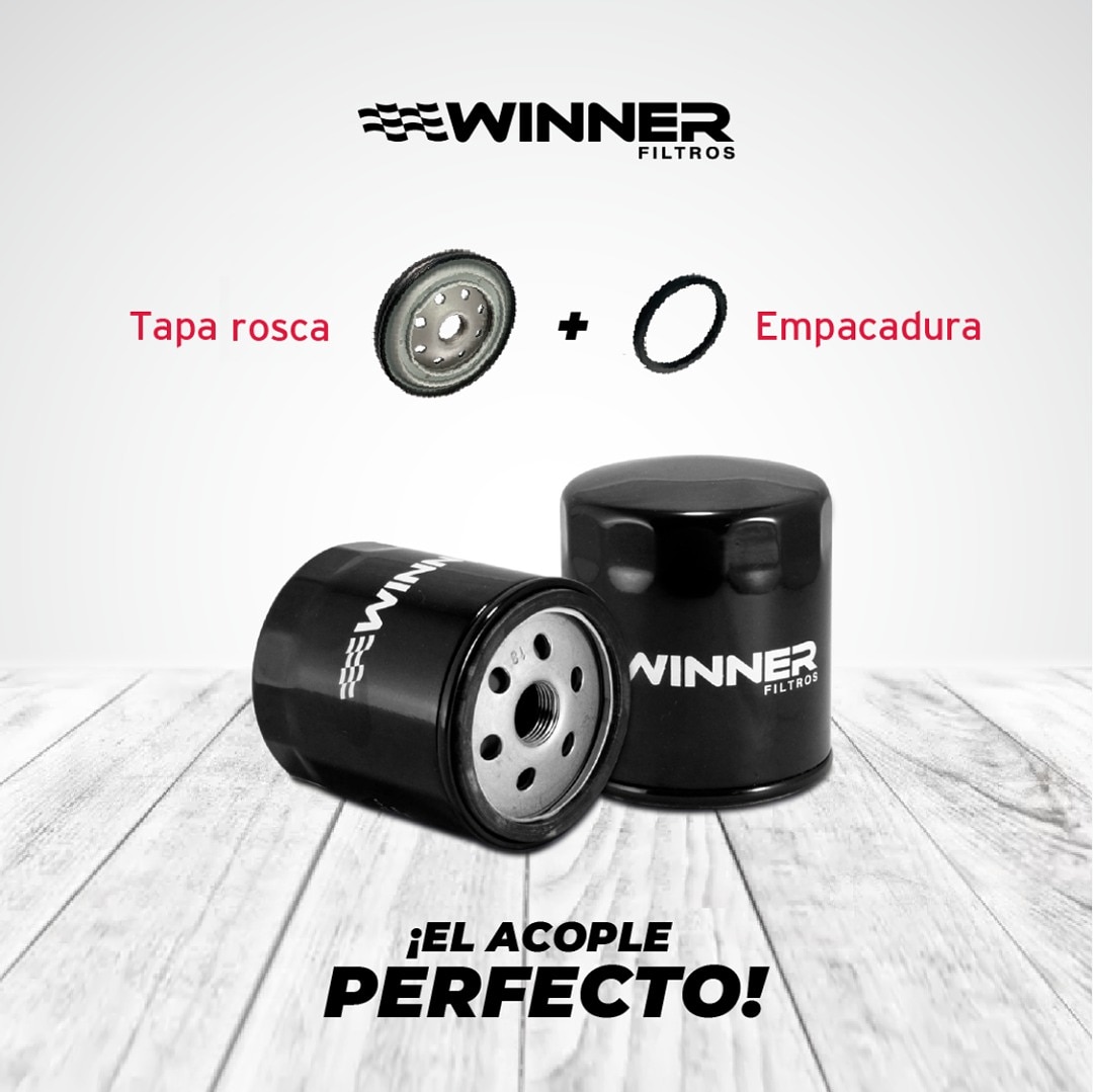 Winner_filtros's tweet image. Verifica el diámetro del filtro que usa tu motor en nuestra app o visitando filtroswinner.com

Filtros Winner ¡máxima protección para tu motor!

#Tipsautomotriz #Winnerfiltros #venezuela #tallermecanico #ventaderepuestos #filtrodeaceite #casaderepuestos #motor #motordiesel
