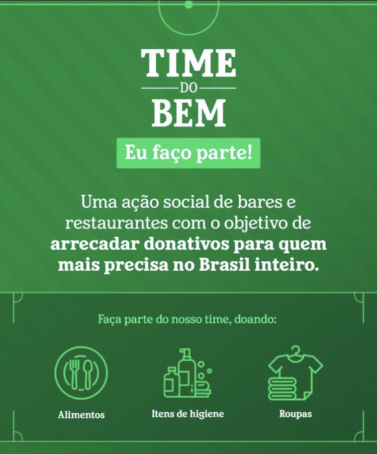guilhermepiu's tweet photo. Você já fez o bem hoje? Quer ajudar quem precisa? Faço parte do #timedobem e junto com os amigos @CJoficialCJ e @emersonpancieri estou arrecadando donativos que serão entregues à Cufa/MG. Topa ajudar? Certamente sua solidariedade fará diferença na vida de alguém! 🙏🏻🙏🏻 https://t.co/KzFJpP7dbV