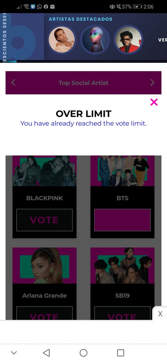 ktan71306's tweet image. ❗No se olviden de votar en la página web❗

I&apos;m voting for @BTS_twt for #BBMAsTopSocial (3/10)