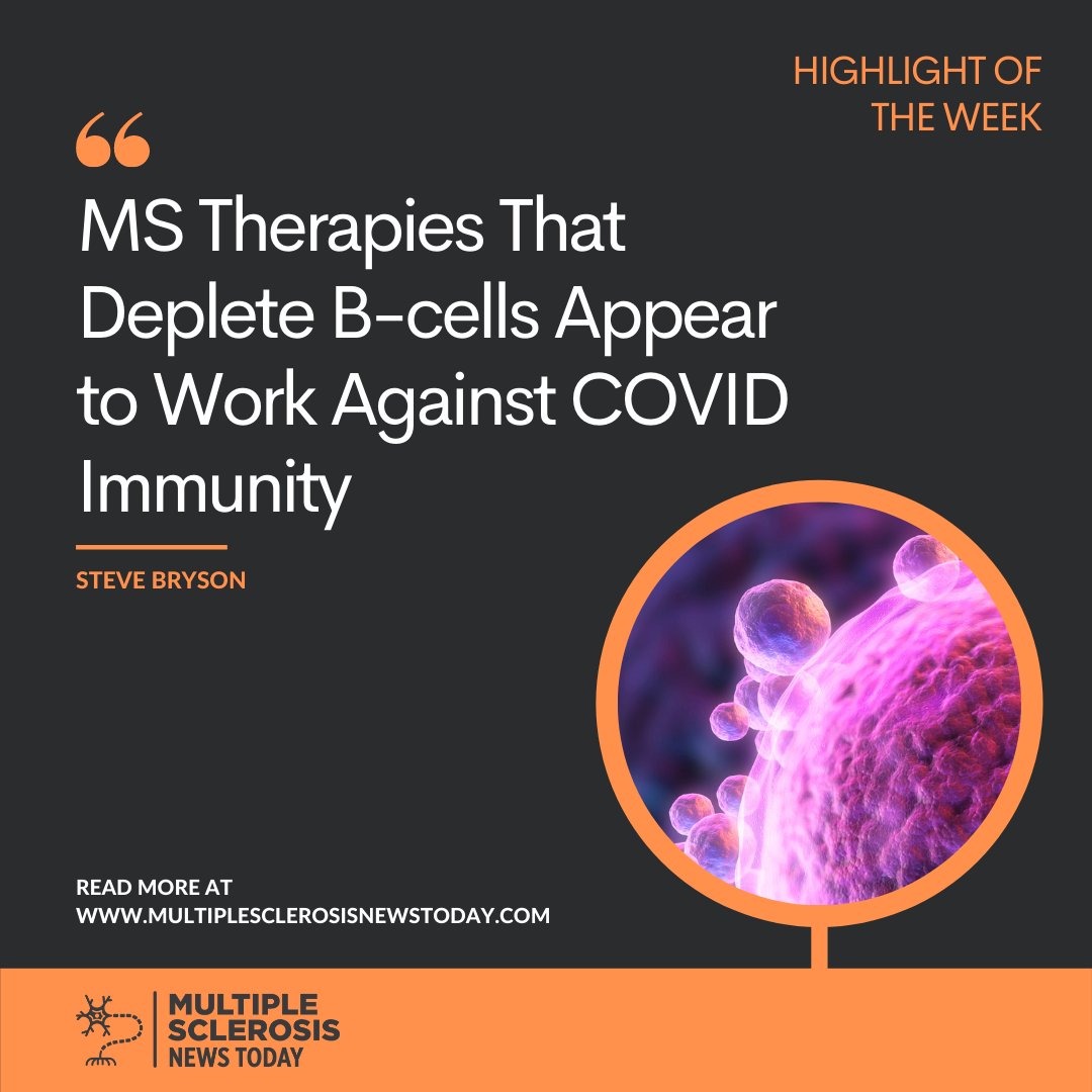 MSNewsToday's tweet image. This was the most read article of this week in our MS News Today website!

A study in MS patients found a low SARS-CoV-2 antibody response in those using Ocrevus, which works to deplete antibody-producing B-cells.

Read more: multiplesclerosisnewstoday.com/news-posts/202…

#COVID19 #MSTherapies #MS