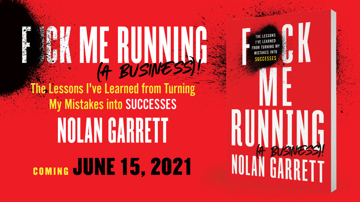 Excited to announce that my new book, F*ck Me Running (a Business)!, will be launching on June 15. The book shares my experiences and the lessons I learned while building Intrinium. Showing business leaders how to avoid the same mistakes I made.

Stay tuned for details!