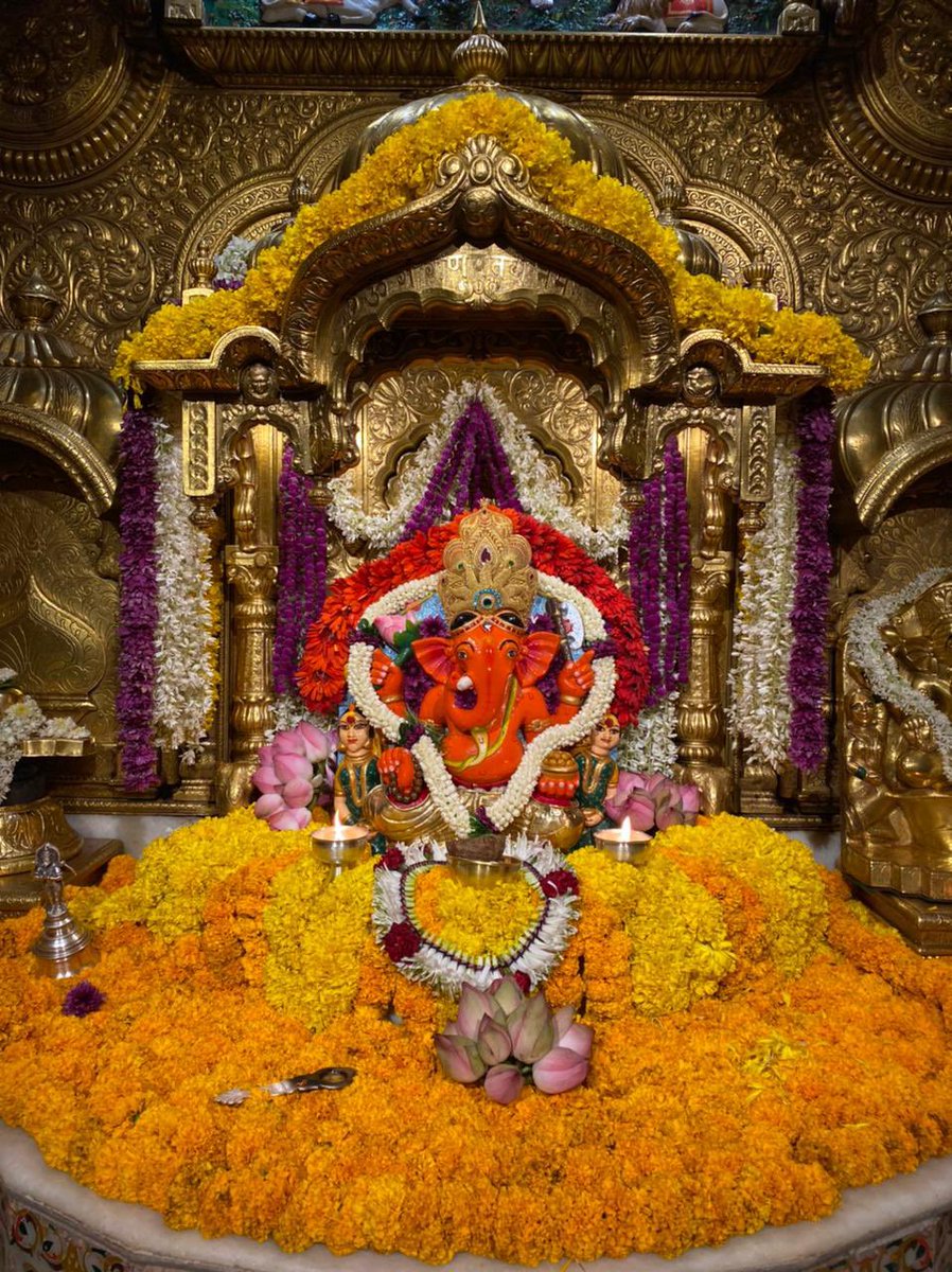 SVTMumbai's tweet image. 🙏गणपती बाप्पा मोरया 🌺 मंगलमूर्ती मोरया 🙏 २२/०५/२०२१