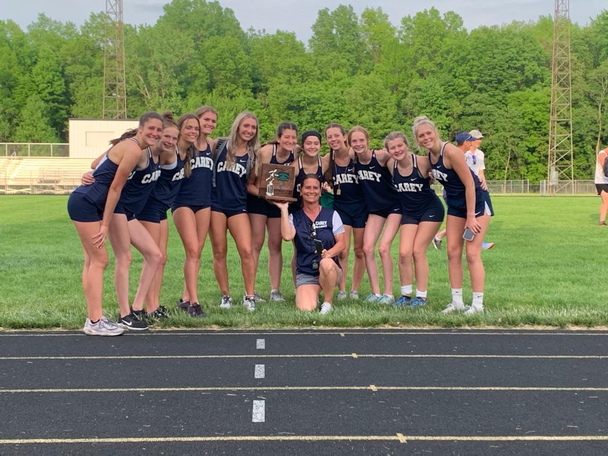NashTricia's tweet photo. Carey Girls Team District Runner-up! Awesome job girls! Proud Coach 😁🥰  8 events qualify for Regionals!!!💪🏃‍♀️🔥 7 events were District Champions! Wow! I love it! https://t.co/QMdMY32hLo