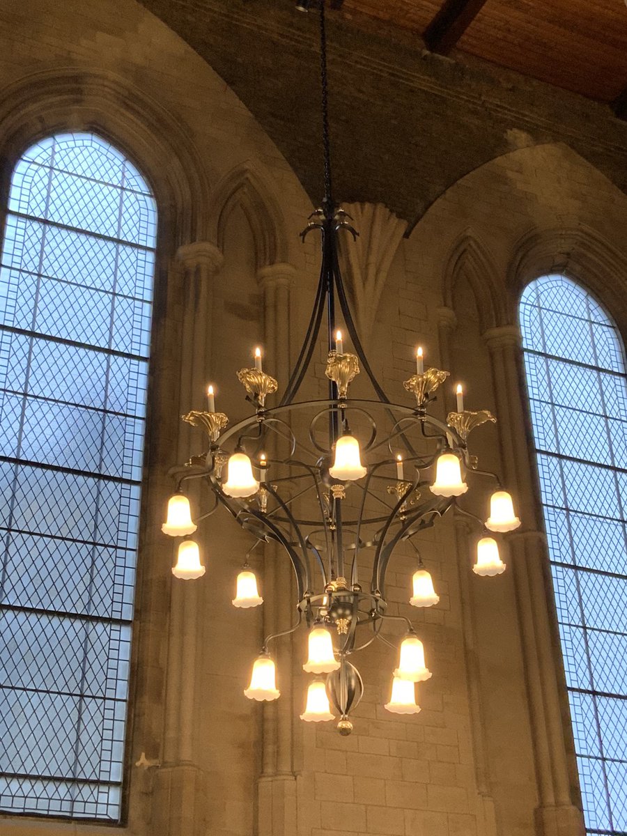 LPerceptions's tweet photo. As it’s been raining tonight we are inside and carrying out final adjustments to our new scheme at All Hallows, Gospel Oak - just ahead of the Bishop’s visit on Sunday. The new pendants are looking quite magnificent. #lighting #historiclighting https://t.co/Pu6BWLyCek