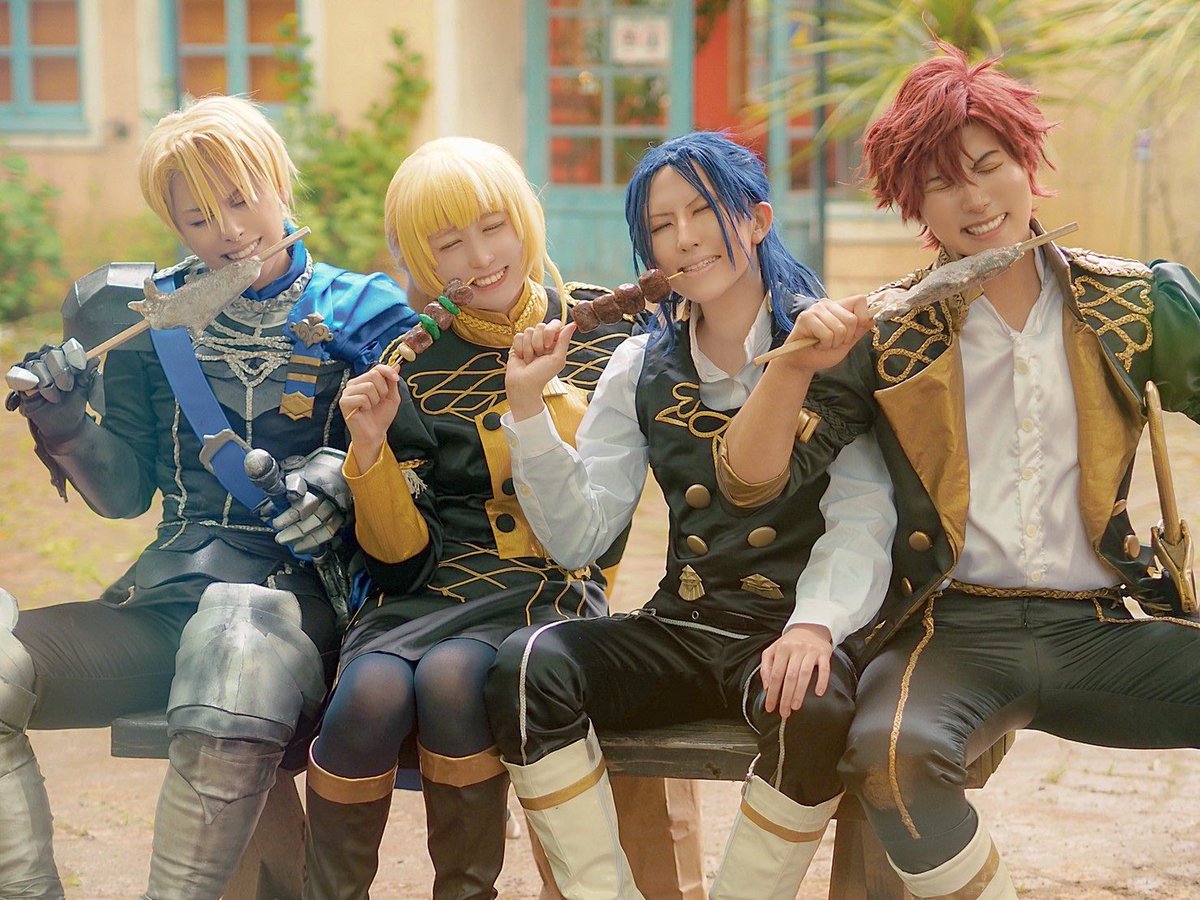 cosplay-コスプレ- 】 FIRE EMBLEM 風花雪月 青獅子幼馴染