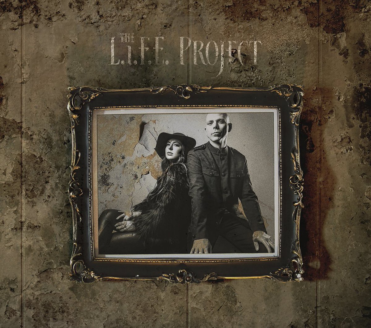 Front cover for @LifeProjectBand 
(Josh Rand (#StoneSour) and Cassandra Carson) EP
Photography, Mac
Art Direction: Rand
Band Photography: McAvaddy
2021 Cover Zero

#TheLIFEProject #JoshRand #CassandraCarson #EP #Photography #Design #Logo #Illustration #AlbumCover #Portrait