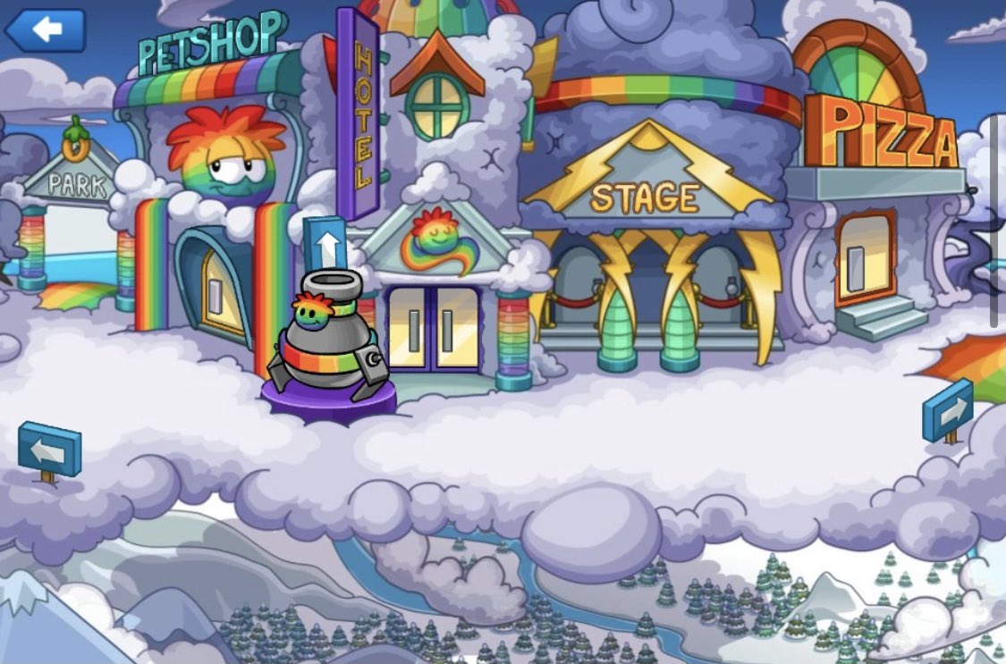 That Penguin Game on Twitter "6 years ago today, the Rainbow Puffle
