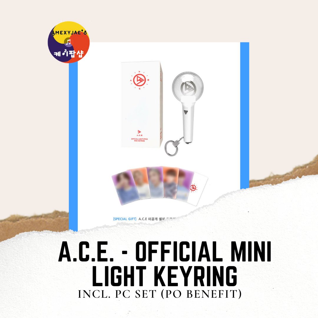 smexyjaeshop's tweet photo. [INA GO] A.C.E. - OFFICIAL MINI LIGHT KEYRING + Photocard SET

✧ Rp335.000. Bisa DP.
✧ Termasuk EMSTAX
✧ DP via Shopee / Bank Transfer
✧ Close PO: 2 Juni 2021 jam 18.00WIB
✧ Info &amp; Order Form: https://t.co/aKOSKBOdLj

#KR_PO #에이스 #ACE #LIGHTKEYRING https://t.co/S95zM4QLVL