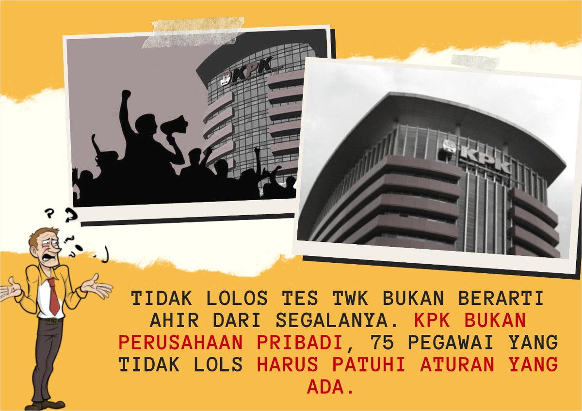 werkiko's tweet photo. Akhir dari segalanya untuk orang-orang yang lemah #KPKHarusProfesional #KPKHarusProfesional https://t.co/YqdckiTEbS