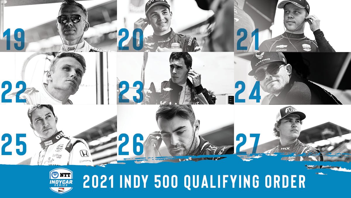jackson2lincoln's tweet photo. ✅ Aí está a ordem dos pilotos para buscar a classificação em Indianápolis!
📲 #SuperLiveBlogdaIndy | #Indy500 | #FastFriday | #IndyCar https://t.co/9eOej9G9AG