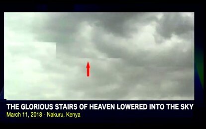ciira_cyrus's tweet photo. The Lowering of the GLORIOUS STAIRS of Heaven ACCORDS this generation a privilege to see the Great Treasures Heaven reserves for us in The Kingdom of God.

Let's continue and endure in the pursuit for Holiness and Righteousness.

#TheTrueSalvation https://t.co/RjSONSlztW