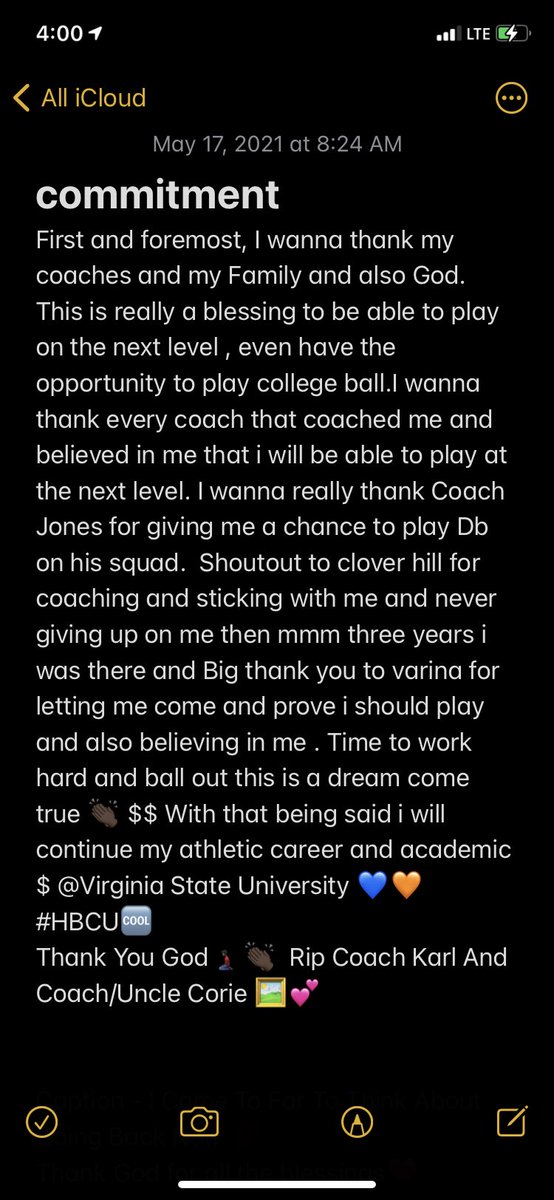 1kjuvee's tweet photo. @CoachCLHarris @reggiebarlow @Vdean32Dean @CoachJones804 
Not too much to talk about let’s handle business ❤️  
#HBCU❤️ https://t.co/yMRb0UYUMq