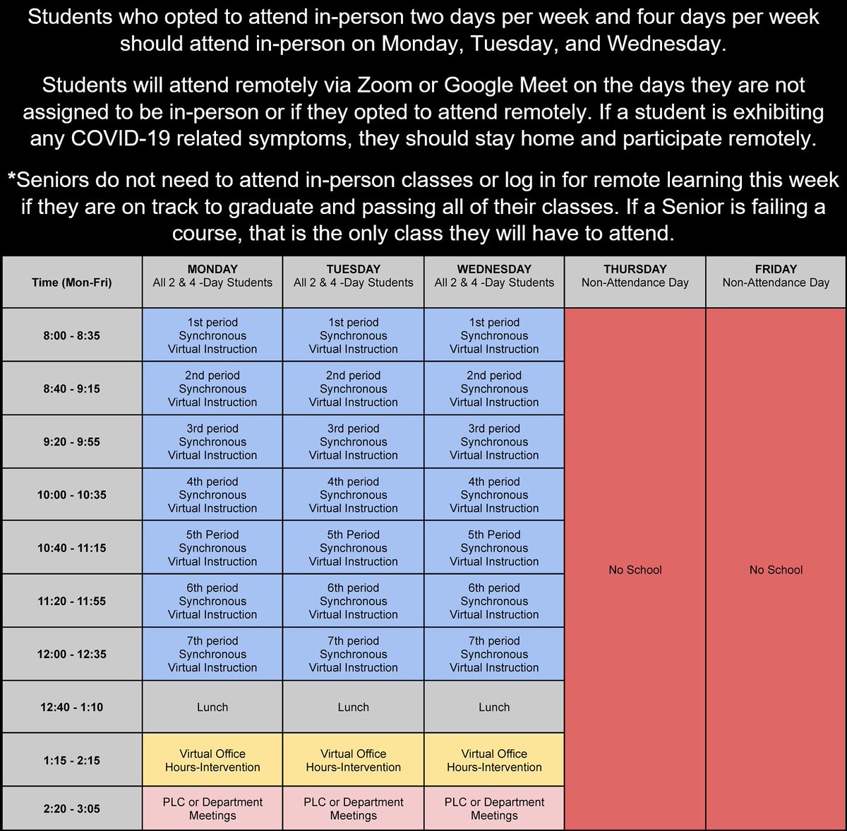 RBHS Principal tweet media