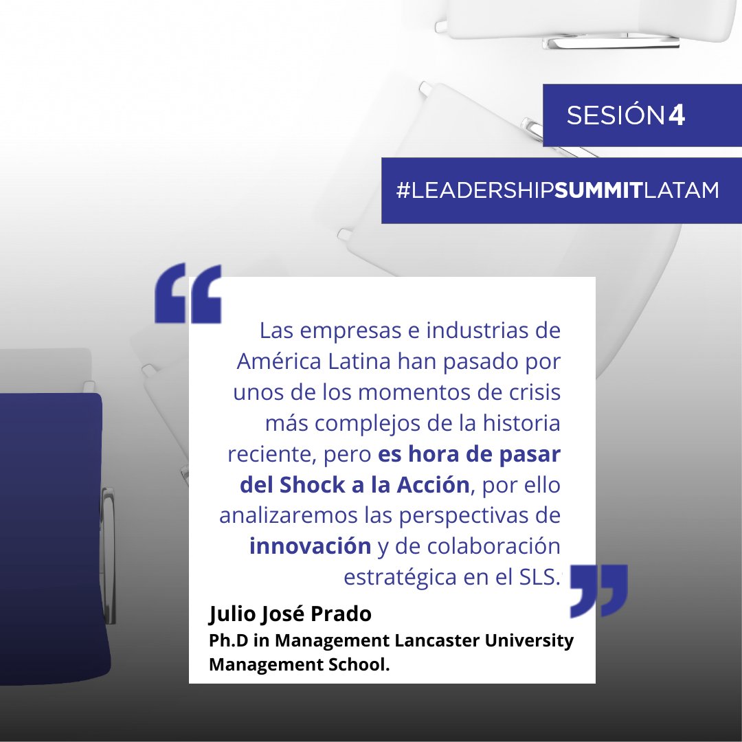 IAE_Austral's tweet photo. #LeadershipSummitLATAM Esta semana se llevó a cabo la cuarta sesión de la edición 2021 del encuentro que promueve una red con expertise en la región, con 8 escuelas de negocios líderes en Latinoamérica como protagonistas.
@pradojj @IDEbschool https://t.co/i90wBXayDt