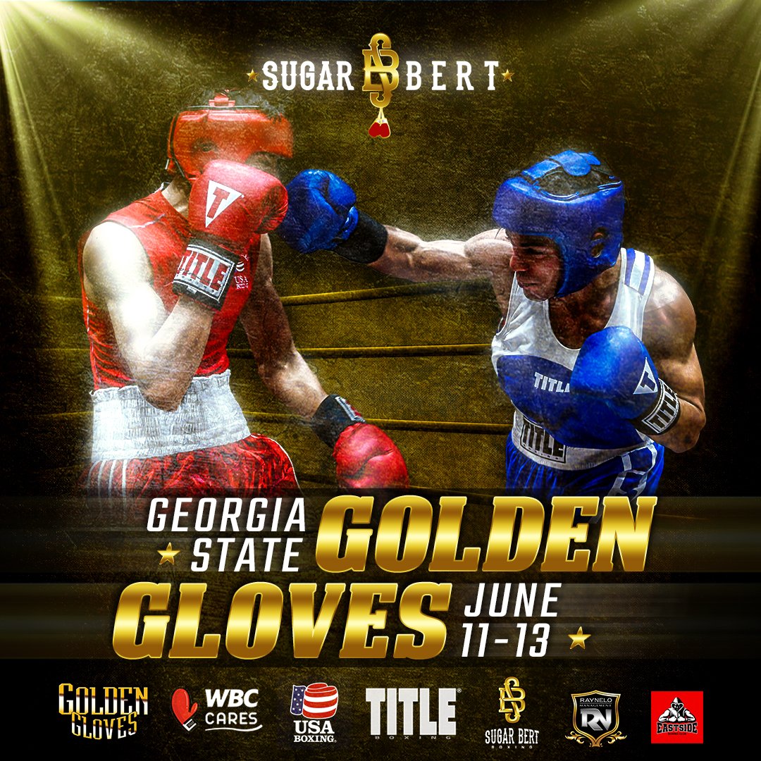 sugarbertboxing's tweet photo. The Georgia State Golden Gloves has a new date. ✔ Mark your calendars 📅 and get your bags 🧳 ready. Online registration is now available; there will be no walk-ups allowed.

https://t.co/RJlu3lmUlP

#GAGoldenGloves #GoldenGloves #AmateurBoxing #Boxing https://t.co/KWadKynRqw
