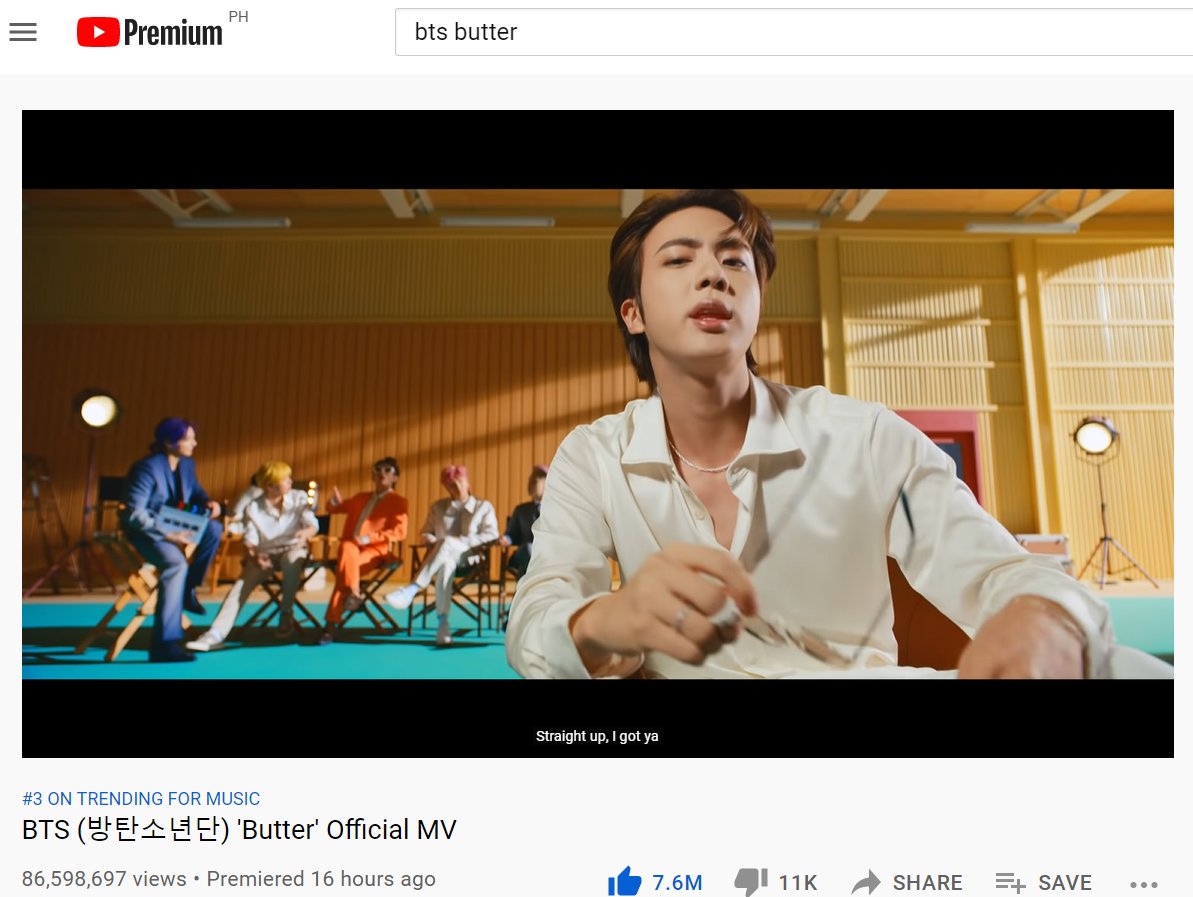 jayseonkim's tweet photo. @BangtanStreamPH 🔴SET 2-2
��️SEARCH "BUTTER MV"
#GetItLetRoll
#ButterStreamPHarty https://t.co/d4iltoXgz5