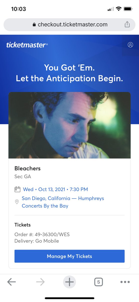 josiewithaj's tweet photo. @bleachersmusic SEE YOU IN SAN DIEGO!! https://t.co/lkSRlQiFRd