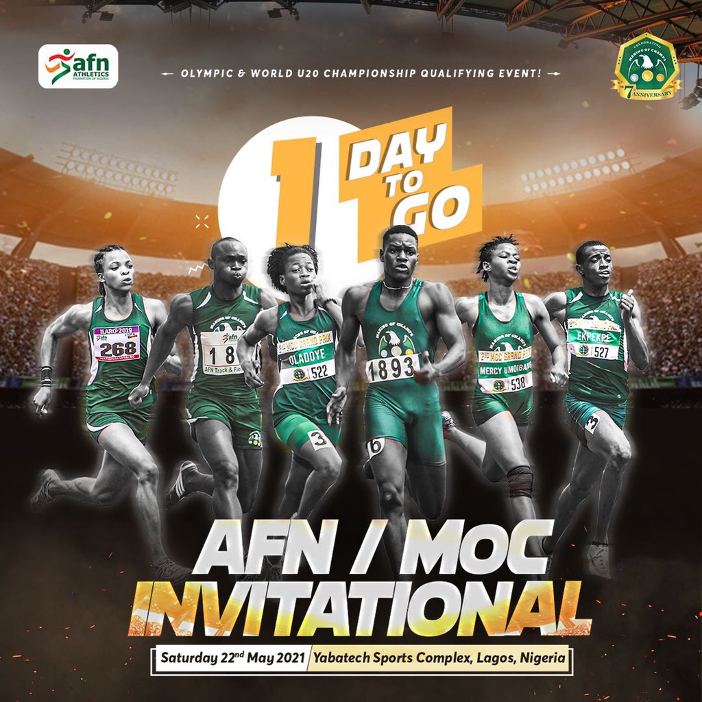 Haylesdefi's tweet photo. The inaugural AFN/MoC Invitational kicks off by 9am tomorow at the Yaba College of Technology,  come have  an experience like never before
 #MoCInvitational 
#Makingofchamps https://t.co/jZh2fH57Fx
