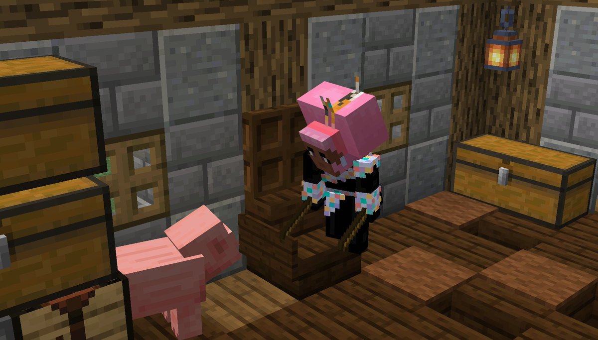 dane4kasworks's tweet photo. new wig for my #resoursepack #minecraft #blockbench https://t.co/YJSTbtXkXP