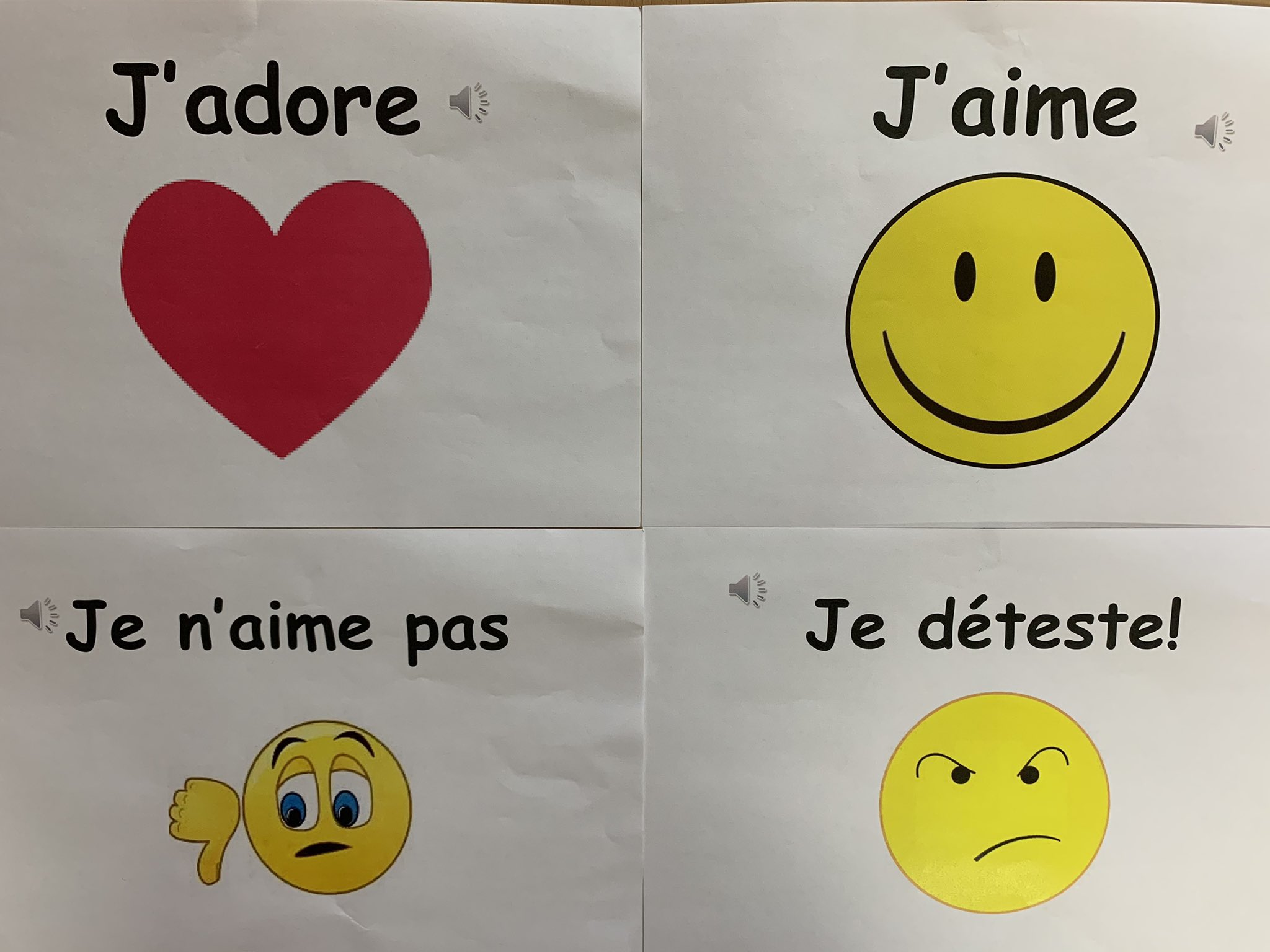 Sunnyside Primary And Elc P6m Were Learning How To Express Simple Opinions In French Today We Enjoyed Taking Part In A Corners Game To Give Our Opinions About Different Colours