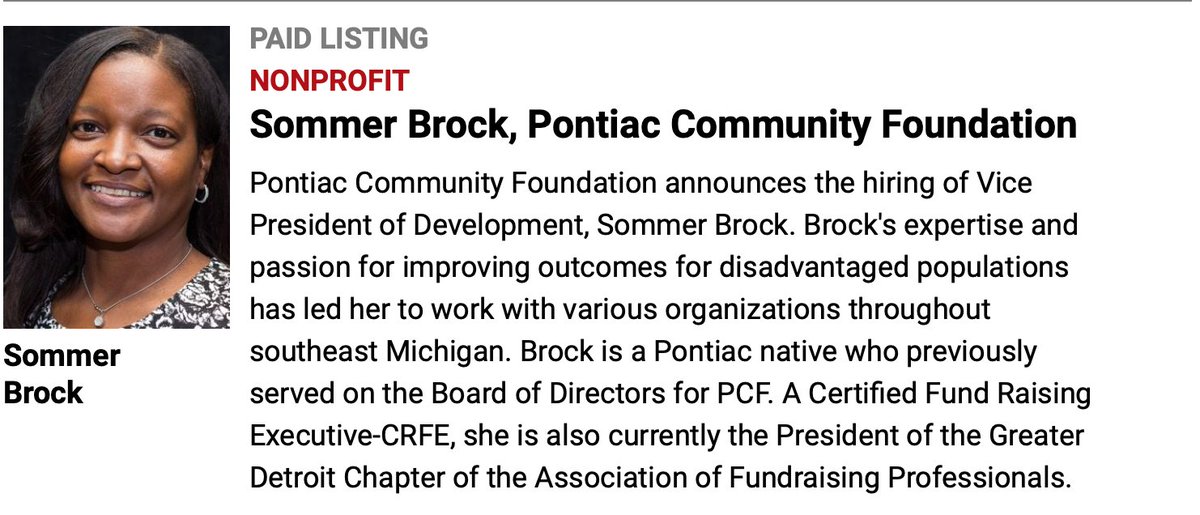 Pontiac Community Foundation tweet media
