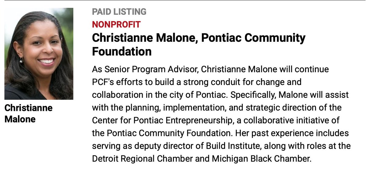 Pontiac Community Foundation tweet media