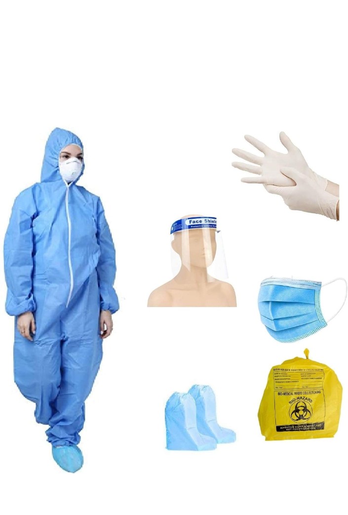Deal_4_all's tweet photo. GOHNA PPE Safety Kit for Full Body Protection Non-Suffocating Comfortable made of SITRA approved Fabric Blue
Best deal https://t.co/Op9AYYP3tT
#COVID19Vaccine #COVIDVaccination #covidtool #handgloves #facemask #fightcovid19 #Bestdeals #Offers #safety #SafetyFirst #sanitation https://t.co/kCbmJTD26X